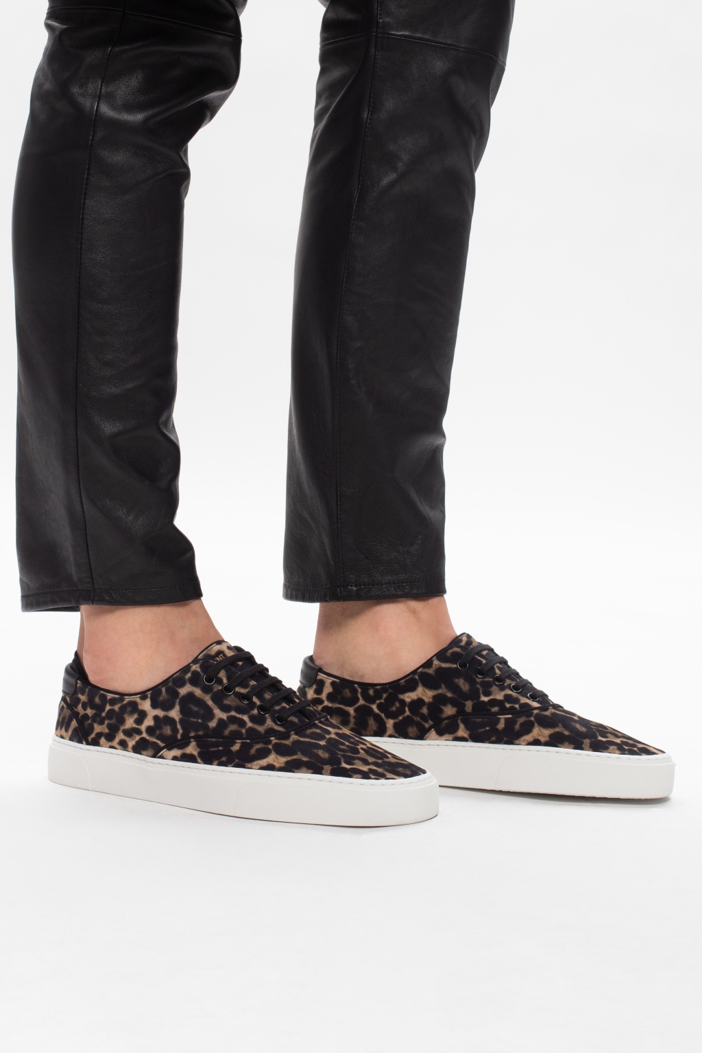 Saint Laurent Leopard print sneakers